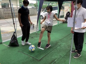 夏祭りキック　　　　かりん